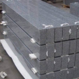 Đá Bó vỉa Đen Phú Yên mài thô tinh