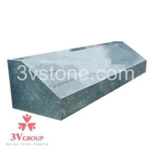 Đá Bó vỉa Xanh Rêu mài honed