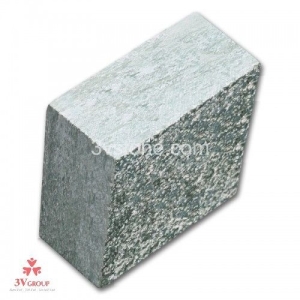 Đá Cubic Xanh Rêu cắt 5 mặt, băm 1 mặt