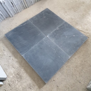 Đá Lát vỉa hè Đường đi Xanh Đen mài honed