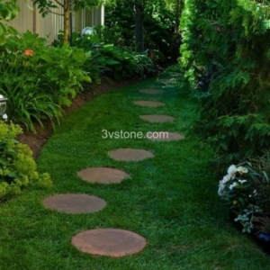 Đá thớt lát sân vườn 08